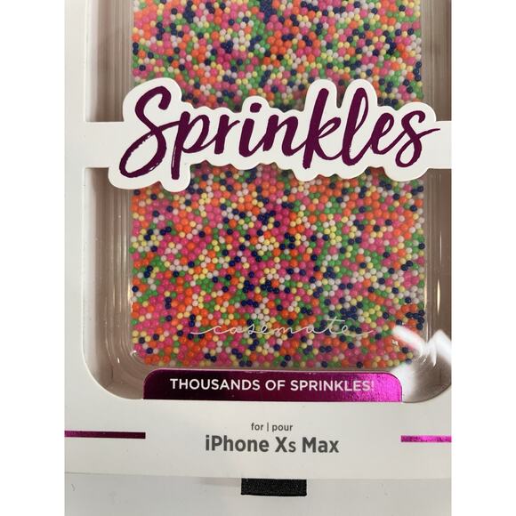 Case Mate iPhone Xs Max Sprinkles Phone Case - Picture 2 of 5